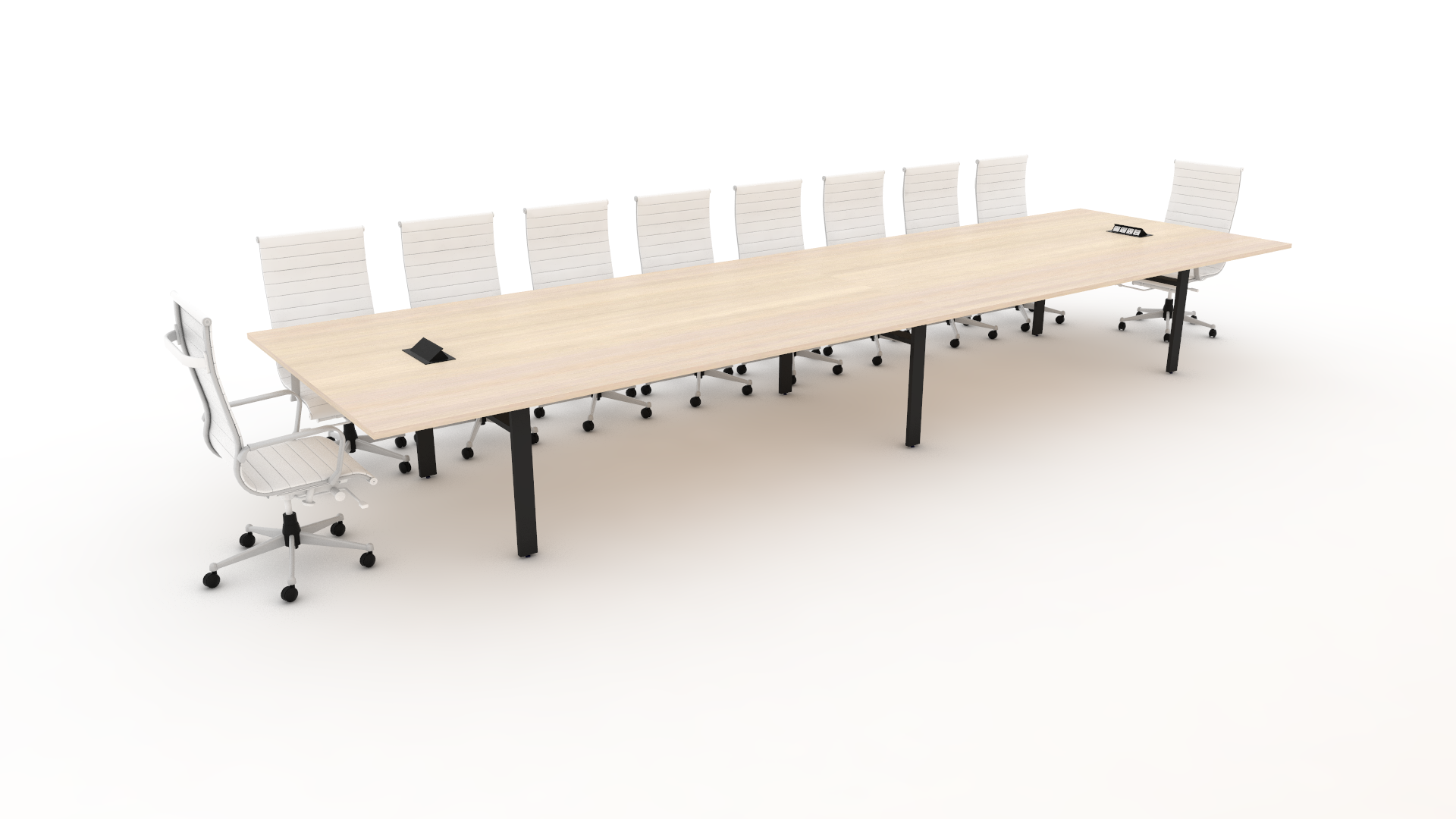 Boardroom tables render by WorkspacePlus