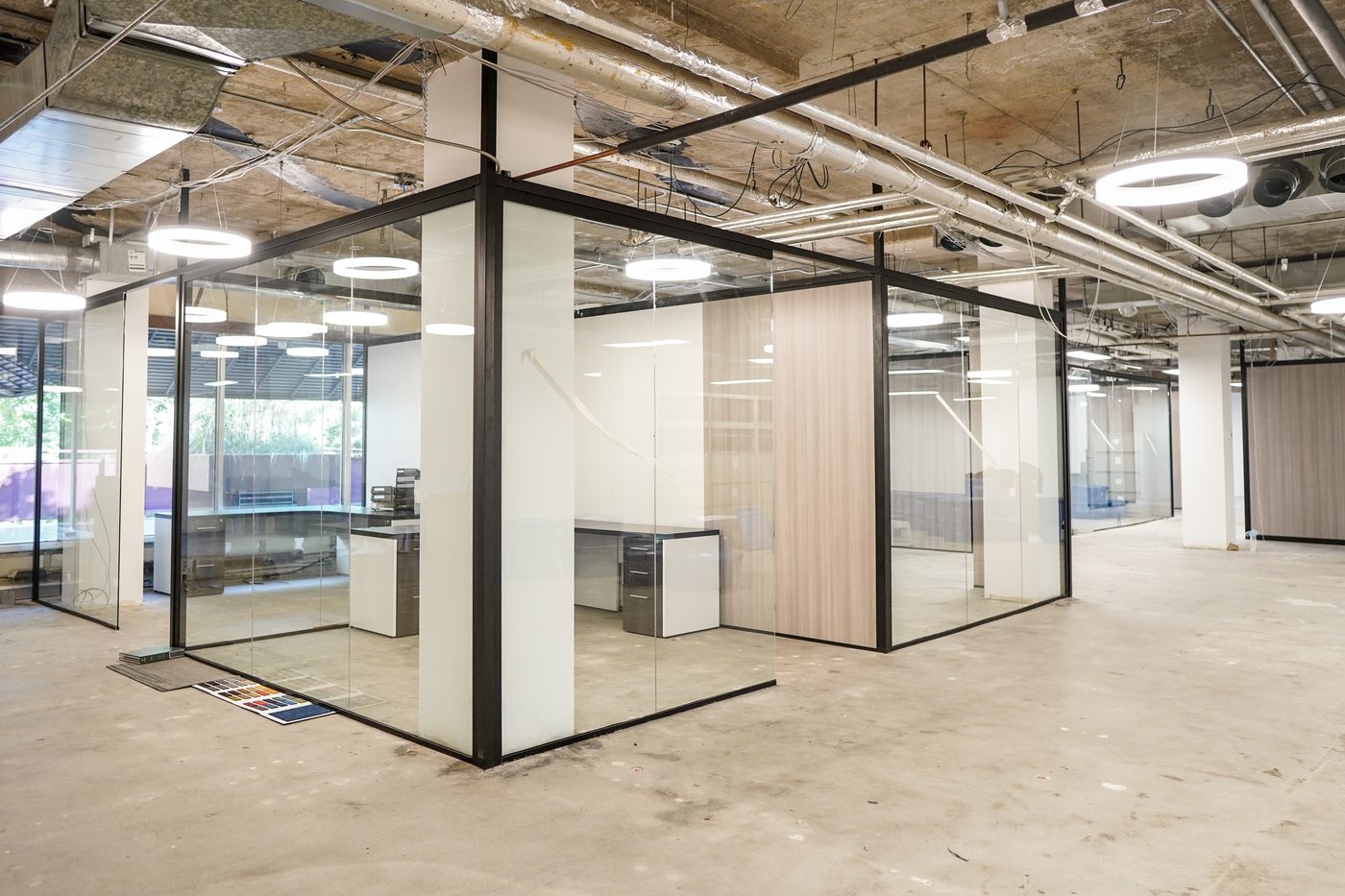 WorkspacePlus glass-wall office system